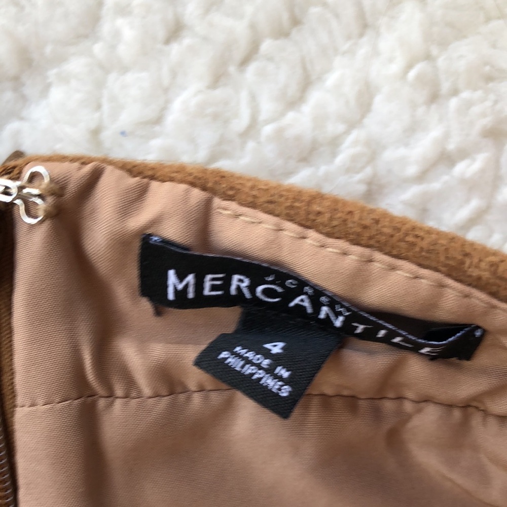 J Crew Mercantile Brown Wool Skirt - Picture 2 of 4